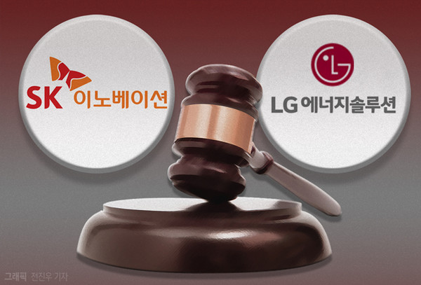 sk이노베이션 vs lg에너지솔루션. 사진=뉴시스