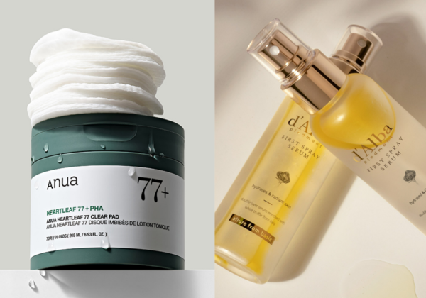 더파운더의 아누아(왼쪽)와 달바글로벌의 달바 제품. 사진=각 사