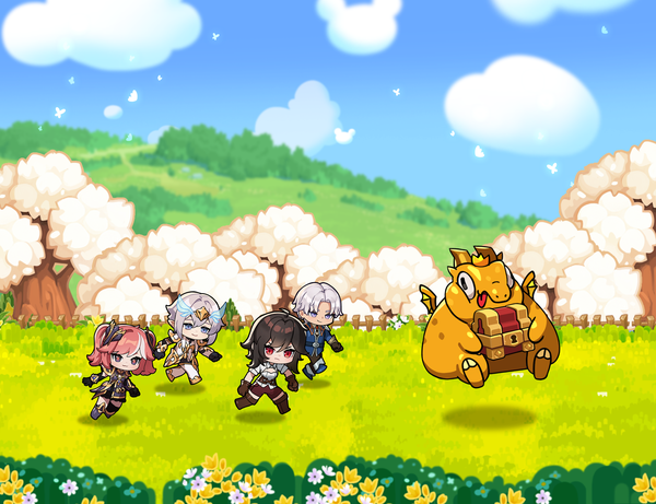 웹젠이 방치형 RPG '뮤: 포켓 나이츠'의 캐릭터 디자인을 공개했다. 사진=웹젠