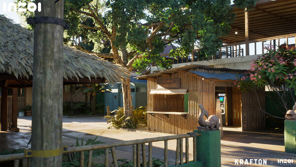 인조이의 DLC '섬으로 떠나요' 속 신규 지역 '차하야'의 인게임 그래픽. 사진=크래프톤