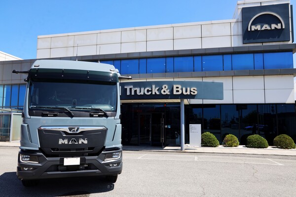 뉴 MAN TGM 중대형트럭. 사진=만트럭버스코리아