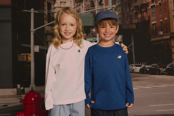 이랜드월드의 '키디키디'는 뉴발란스 키즈와 협업해 가을 단독 상품을 발매했다. 사진=이랜드월드