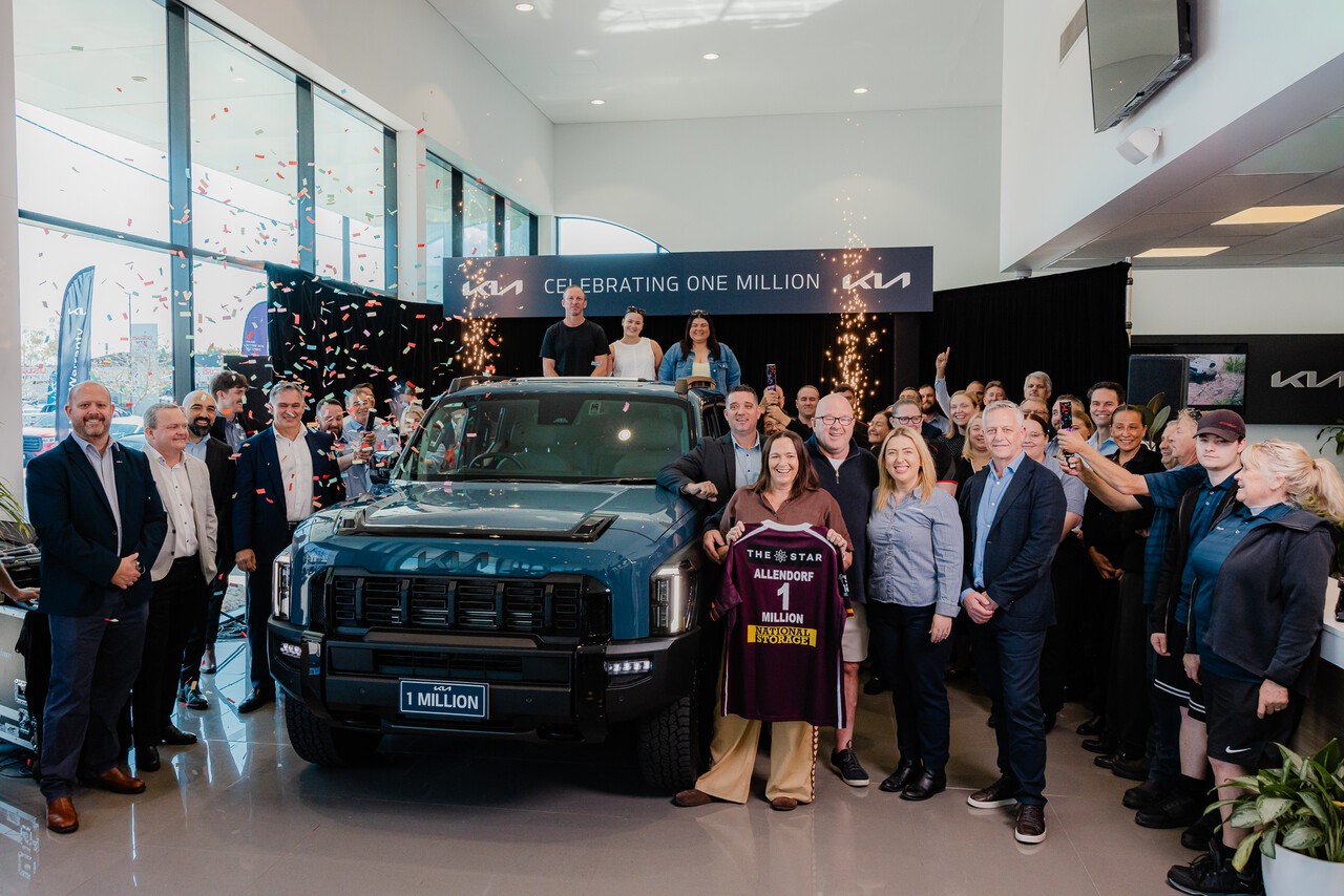 기아가 호주 진출 이후 37년만에 누적 판매 100만대를 돌파했다. 사진=기아