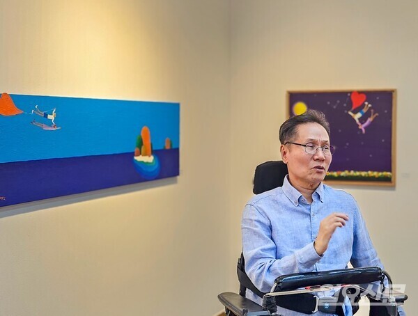 탁용준 작가. 사진=월요신문