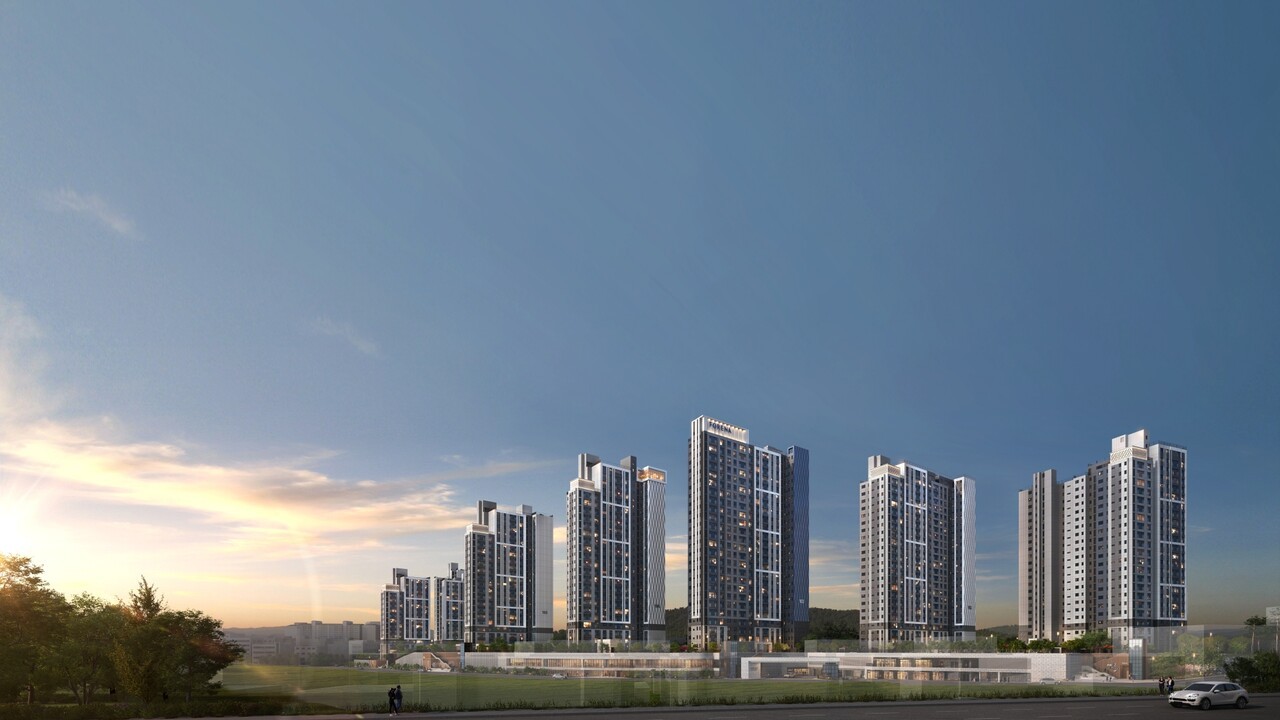 한화 건설부문이 울산 남구 무거동에 들어서는 '한화포레나 울산무거' 견본주택을 열고 분양에 나섰다. 사진=한화 건설부문