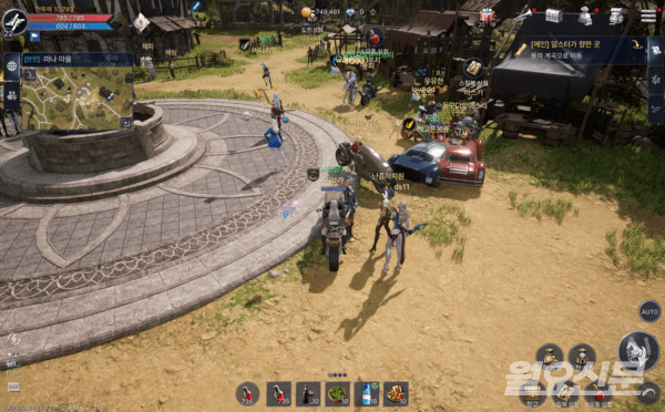 마을에 모인 다양한 디자인의 탈것들. 사진=편슬기 기자