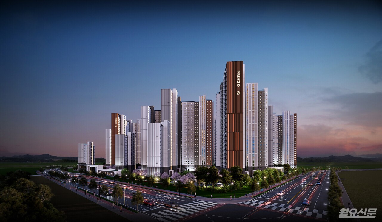 대우건설이 10월 김포 풍무역세권에 총 1524가구 규모 '풍무역 푸르지오 더 마크'를 분양한다. 사진=대우건설