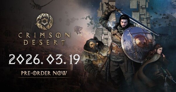 펄어비스의 '붉은사막'이 미국 시간 내년 3월 19일, 한국 시간 내년 3월 20일 정식 출시된다. 사진=펄어비스