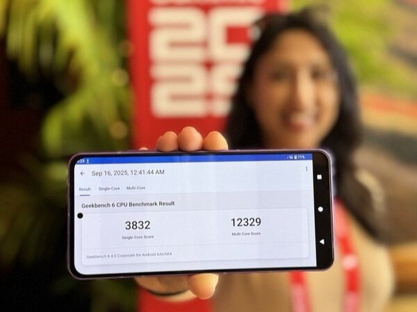 더르가 말라디가 퀄컴 수석 부사장이 자신의 SNS에 공개한 스냅드래곤8 엘리트 5세대의 긱벤치 스코어. 사진=더르가 말라디가 X