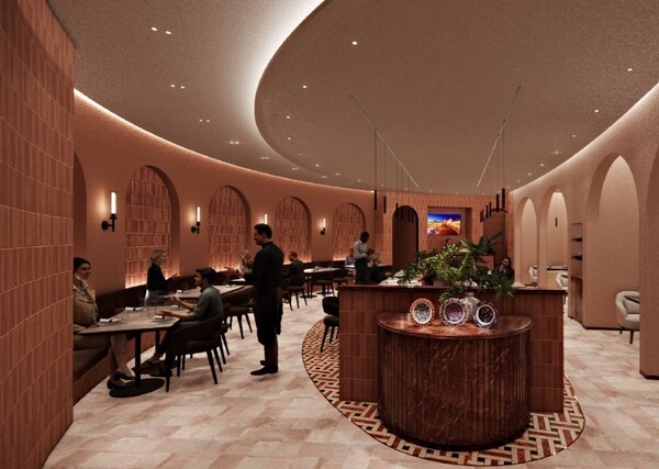 롯데백화점이 2일 문을 여는 '라콘차' 매장 투시도. 사진=롯데백화점