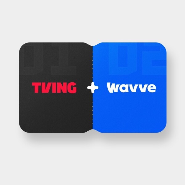 SK텔레콤이 자사의 구독 플랫폼 T 우주에서 '티빙(TVING) & 웨이브(Wavve)' 결합 상품을 출시했다. 사진=SK텔레콤