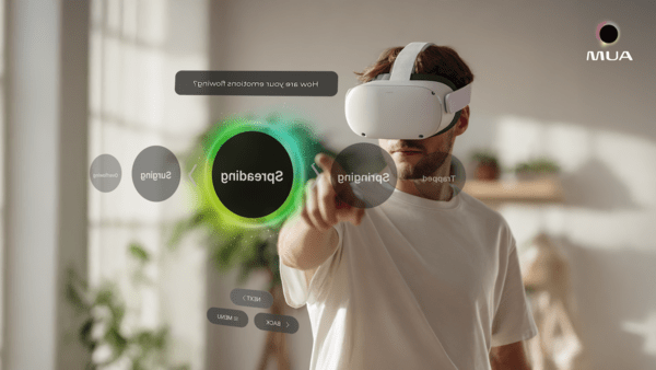 엔피가 감정추론 AI를 적용한 XR 명상 앱 '무아(MUA)'의 업데이트 버전을 10월 말 공개한다고 밝혔다. 엔피는 이번 업데이트를 통해 개인 맞춤형 명상 경험을 구현하고, XR·모바일·웨어러블까지 연동되는 통합 플랫폼으로 진화할 예정이다. 사진=엔피