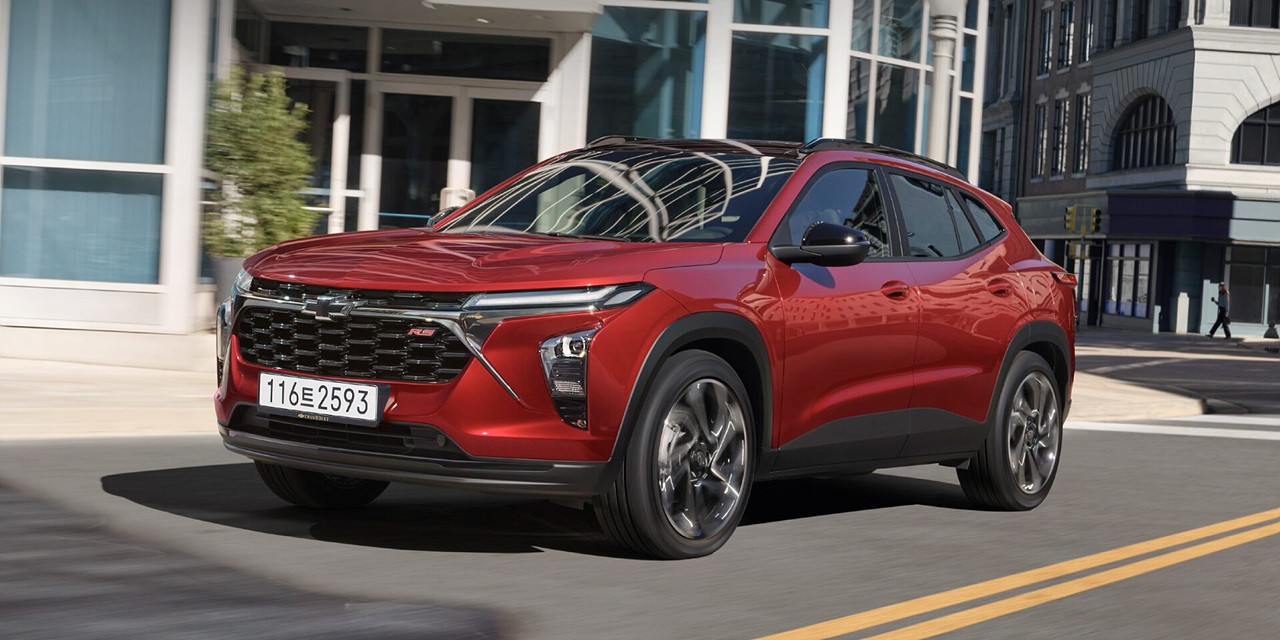 트랙스 크로스오버는 10월 한국GM의 수출 실적을 견인한 주력 모델로 한 달간 2만4271대가 해외 시장에 판매됐다.사진=한국GM