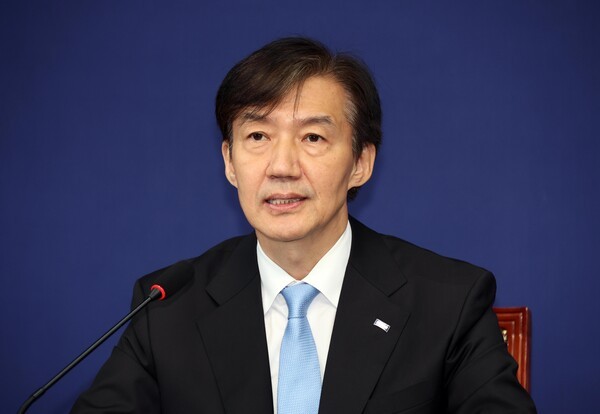 조국 전 조국혁신당 비상대책위원장. 사진=뉴시스