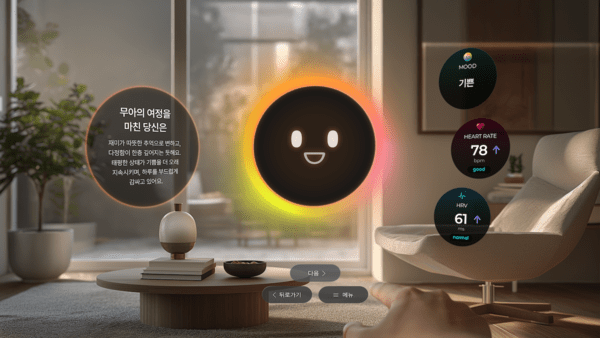 엔피는 XR 명상 앱 '무아(MUA)'에 카이스트와 공동 개발한 감정추론 AI를 도입한 업데이트 버전을 정식 출시했다고 10일 밝혔다. 사진=엔피