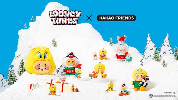 카카오프렌즈 크리스마스 에디션 굿즈가 출시된다. 사진=카카오