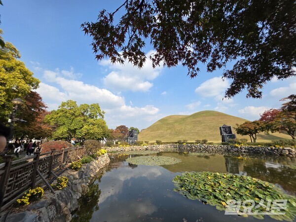 황남대총. 사진=윤성희 기자