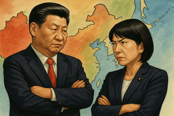 중국과 일본의 갈등이 심화되면서 한국의경제 불확실성도 커지고 있다. 일본은 미국을 포함한 최중요 안보 동맹이고 중국은 최중요 경제 파트너 국가이기 때문이다. 이에 한국은 그 어느 때보다 균형 있는 위기 관리 능력이 요구되고 있다. 사진=챗GPT