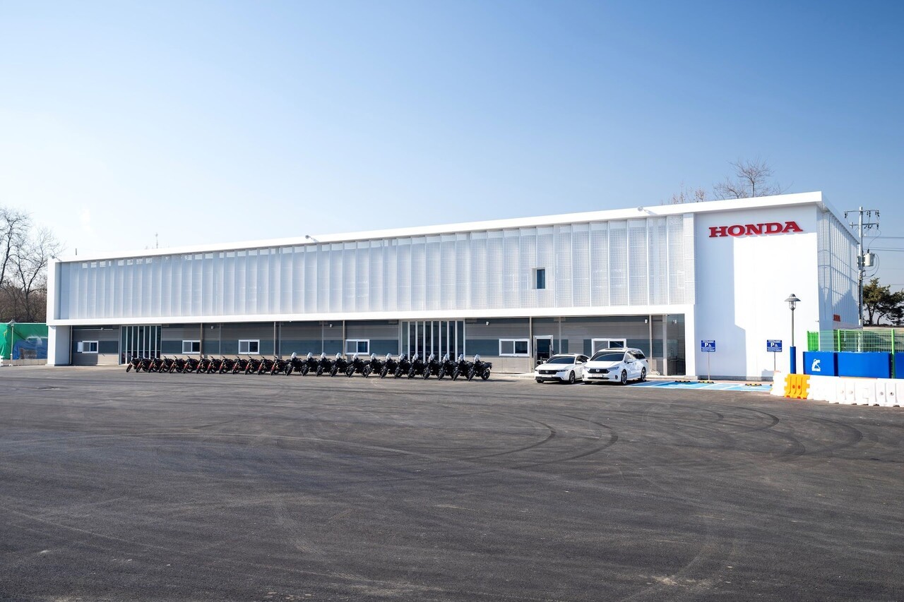 혼다 코리아는 전 세계 43번째 안전운전 활동 거점이자 21번째 공식 교육센터인 '혼다 에듀케이션 센터'를 경기도 이천에 구축했다. 사진=혼다코리아