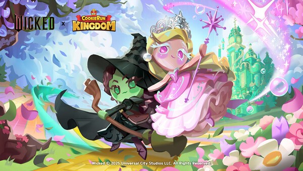 쿠키런:킹덤이 뮤지컬 영화 '위키드'와의 컬래버레이션을 진행한다. 사진=데브시스터즈