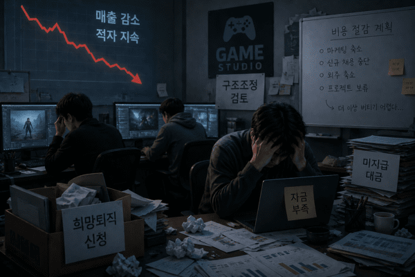 "그동안 감사했습니다" 파산·구조조정...위기의 게임 업계 - 뉴스 썸네일 이미지