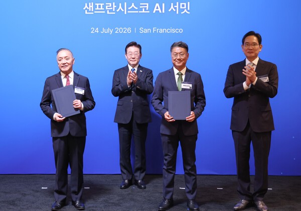삼성, 글로벌 리더들 앞에서 290조 AI 동맹…브로드컴과 HBM·2나노 협력