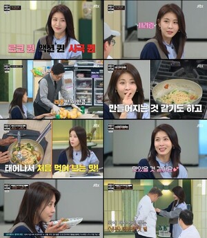 배우 <b>하지원</b>, JTBC '<b>냉장고를 부탁해</b>' 게스트 출연... '프로 <b>동안</b>' <b>비결</b>...